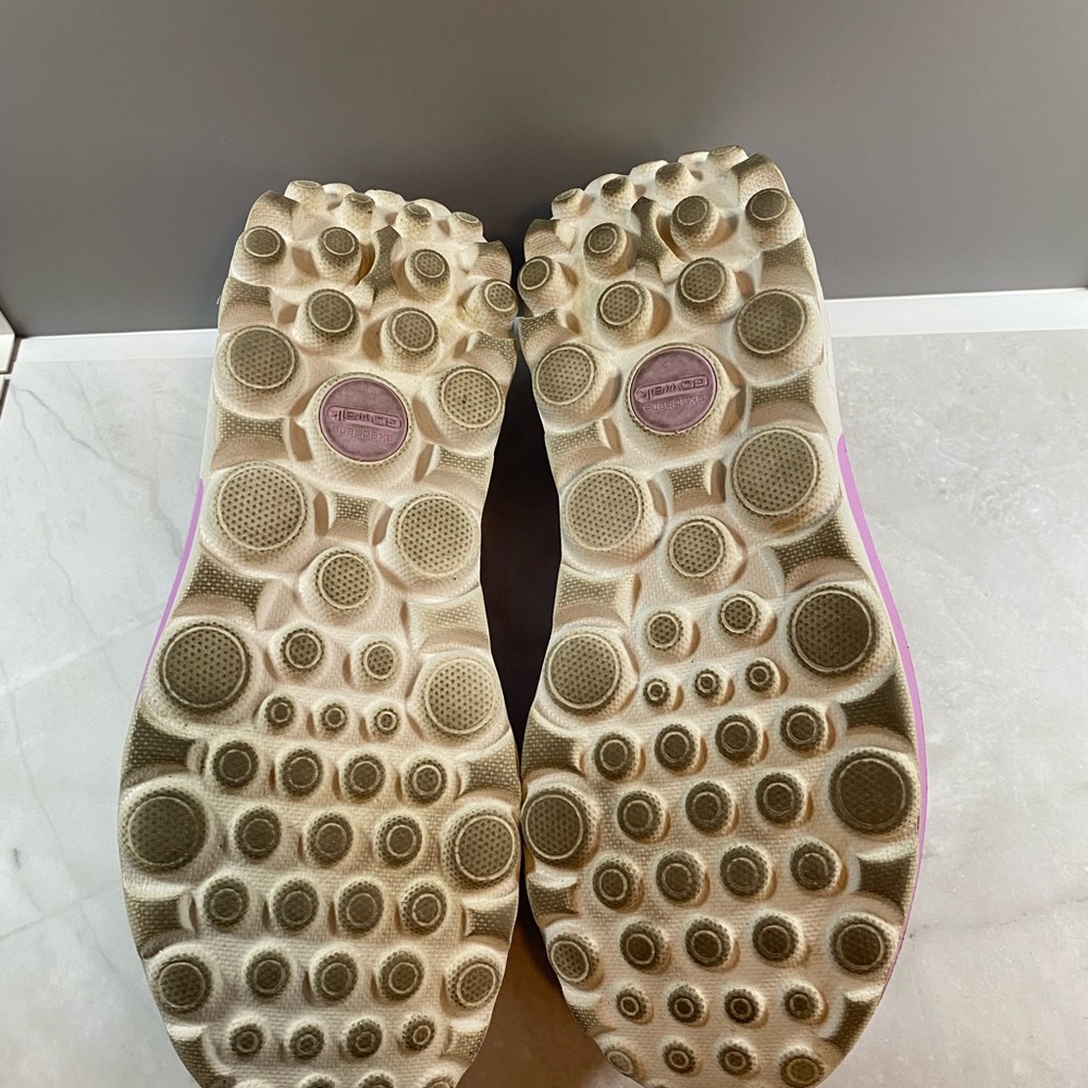 Skechers Women's Lavender Slip-On Sneakers - Picture 3 of 3